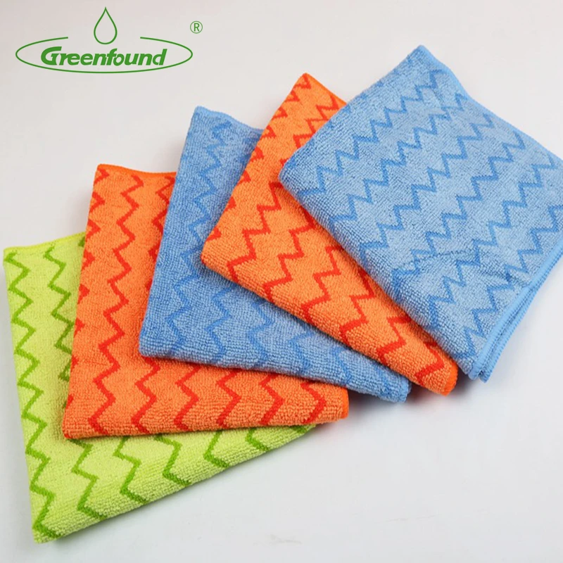 Whole sale High Quality Microfiber Household Kitchen Cleaning Cloth  Cleaning Towel