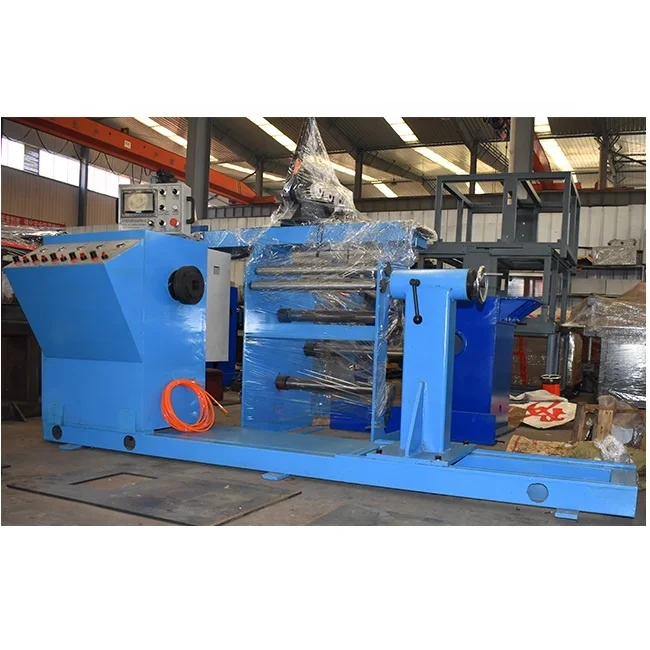 Stainless Steel Material Maximum Load 35T Big Capacity Electric Horizontal Coil Winding Machine