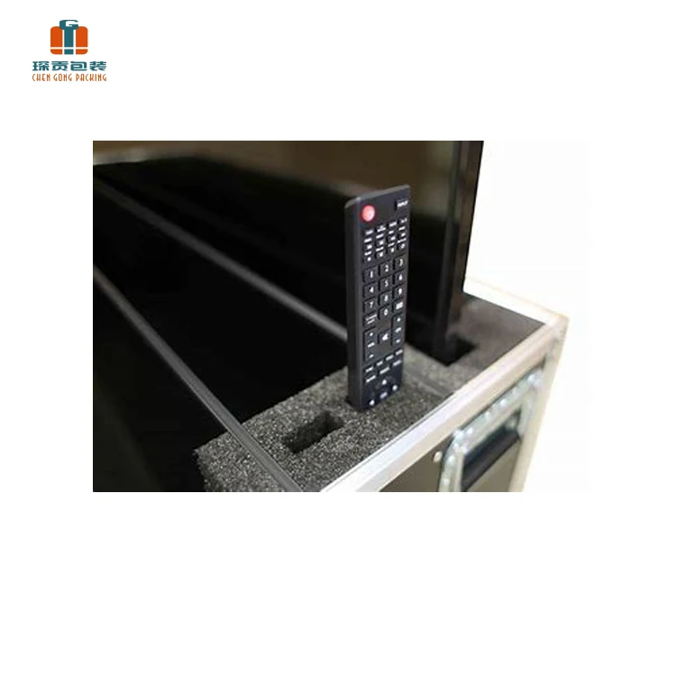 Shockproof Waterproof Road Case Plasma Screen transportation 55 inch tv flight Case