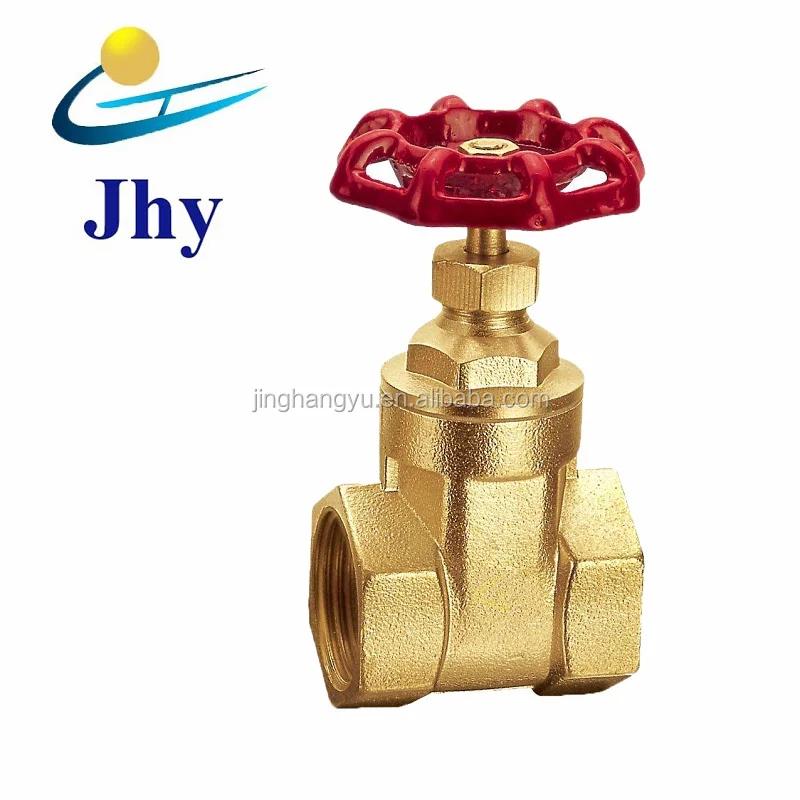 NPT BSP Forged Water Thread Manual 16 Bar Water Brass Gate Valve