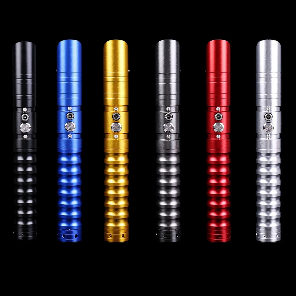 TXQ The Bevel Absorbing Hammer The Tail Dueling Infinite Color Sensitive Rechargeable DIY Lightsaber for Cosplay Entertainment