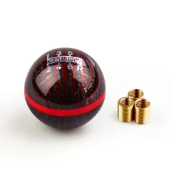 Ручной рычаг переключения передач JDM Mugen 5/6 с адаптером ручка из настоящего