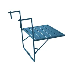 Portable Folding Table Outdoor Boating Garden Patio Railing Hanging Balcony Folding Balcony Hanging Table