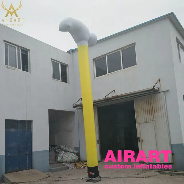 tool store outdoor decoration inflatable hammer toy,blow up hammer air dancer