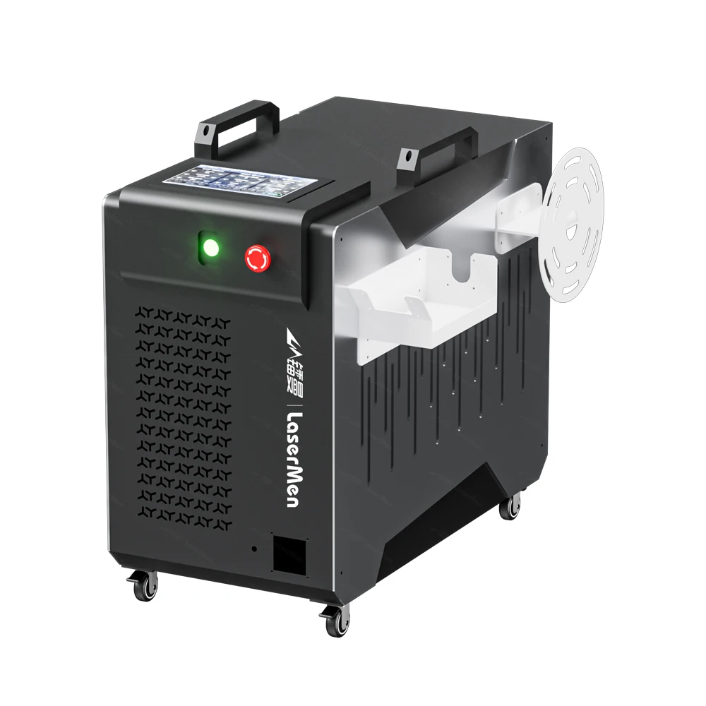 LaserMen  4 in 1 1300W 1500W Air Cooling Welding Cutting Cleaning fiber  laser welding machine