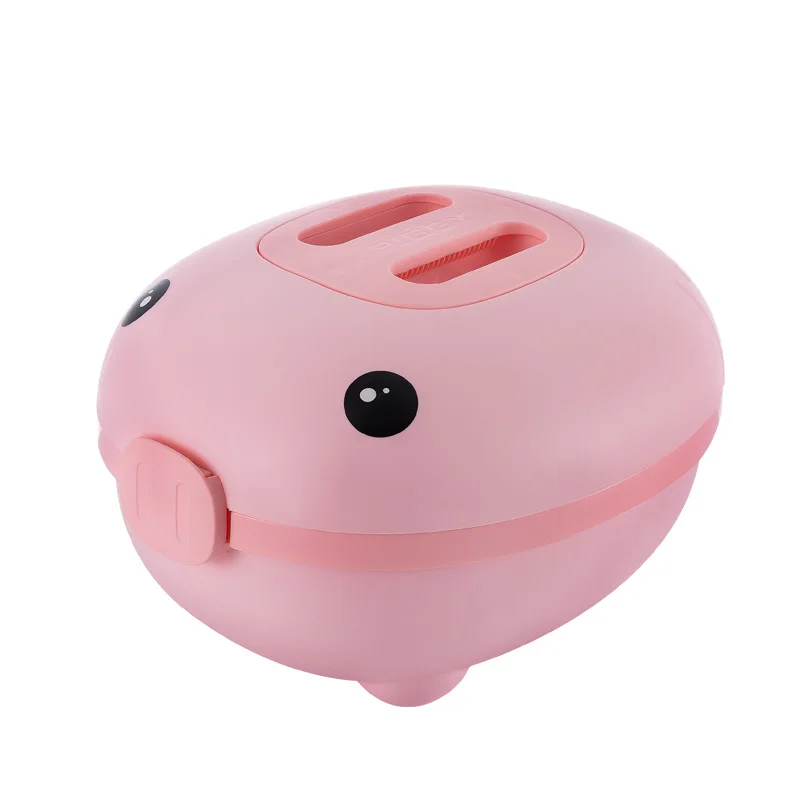 Cute Pig Shape Plastic Baby Potty Toilet Portable Kid Potty Children Potty training Seat For Car Travel