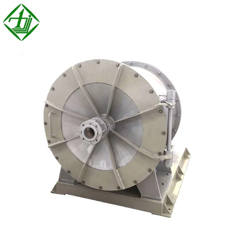 Paper pulping single effect Defibrating Machine conical fiber separator for paper mill
