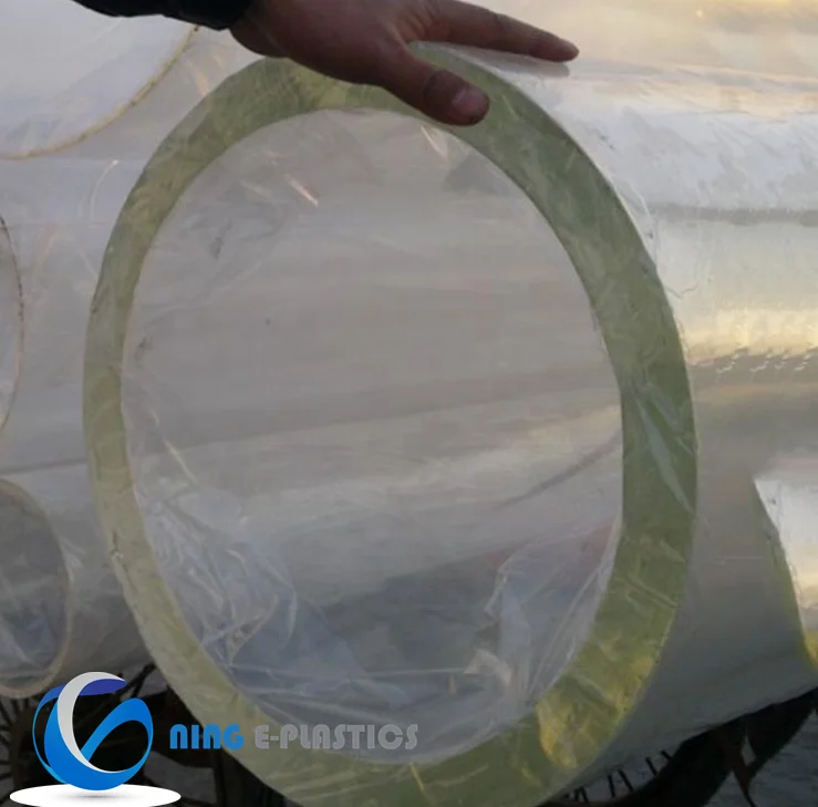 Ning E-Plastics Excellent Price Clear Cast Acrylic Tube Excellent Price Cast Acrylic Tube For Aquarium