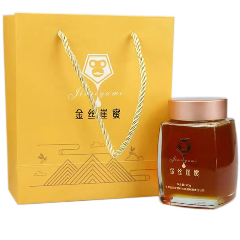 wholesale China Gold silk tooth honey boutique Bee Honey artificial MEL Packing Packaging no added yellow Color Package Country