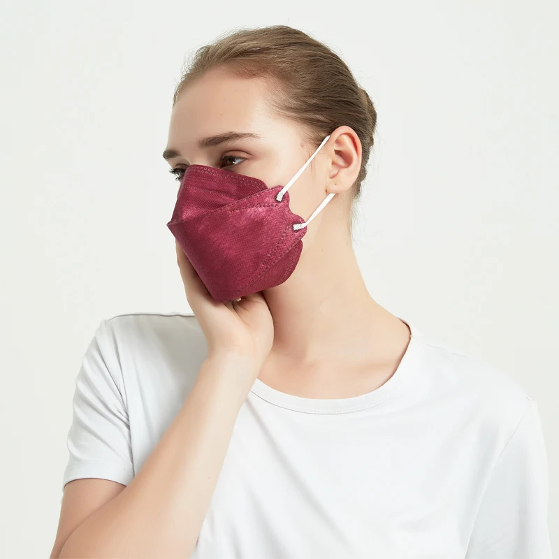 Hot sale KF94 mask 4 layers color 3D Korean mask KF94 adult civilian safety disposable willow-shaped dust cover kf94mask