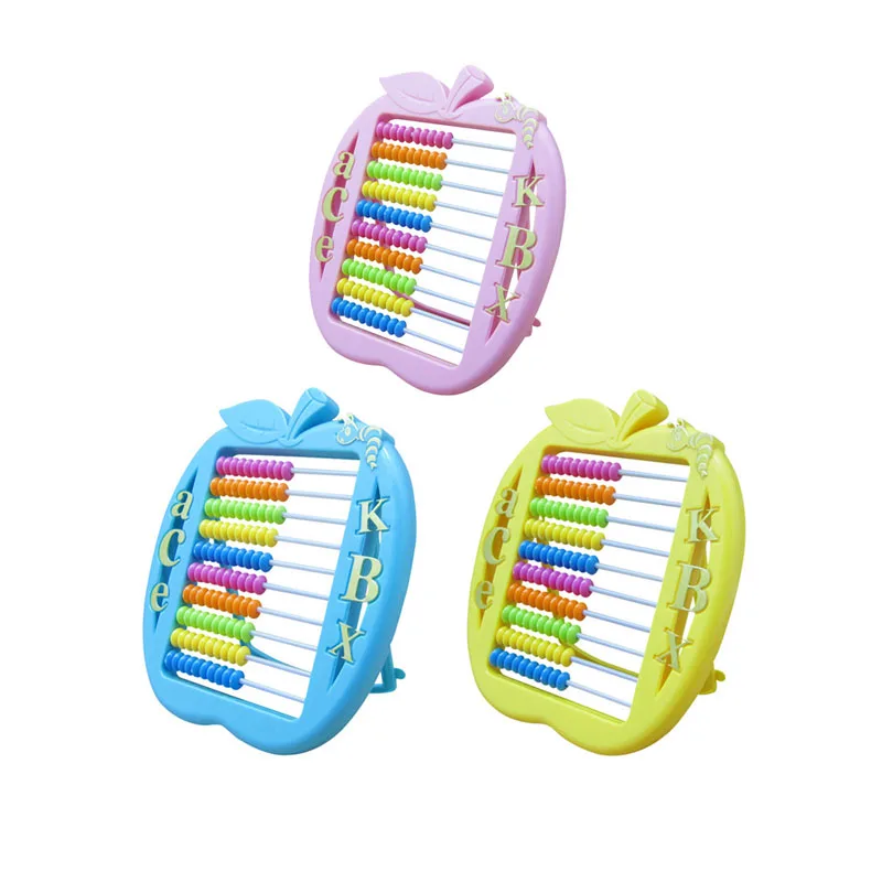 wholesale new design colorful plastic abacus rods classification toys math counting tool