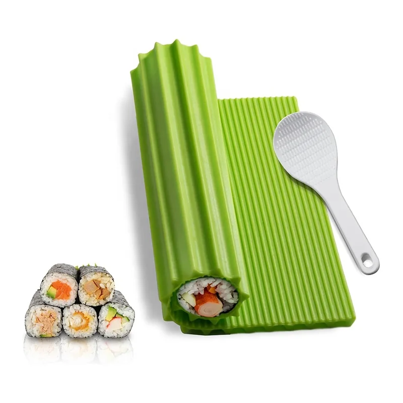 Manufacturer Custom Beginner Sushi Making Kit Customized Non Stick Silicone Sushi Rolling Mat