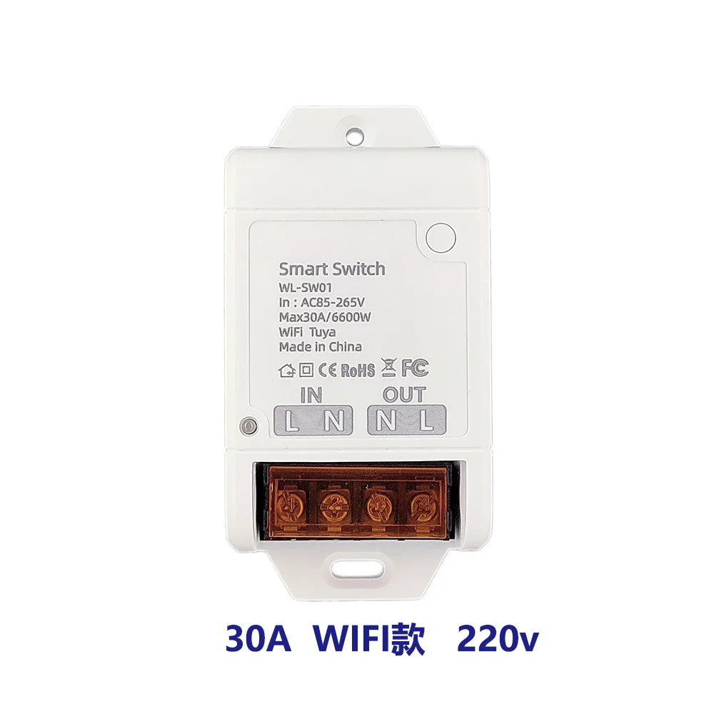 10A 16A 20A 30A Wifi RF433 Tuya Wireless Remote Control Voice Control with Google Home Alexa amazon (1600258429218)