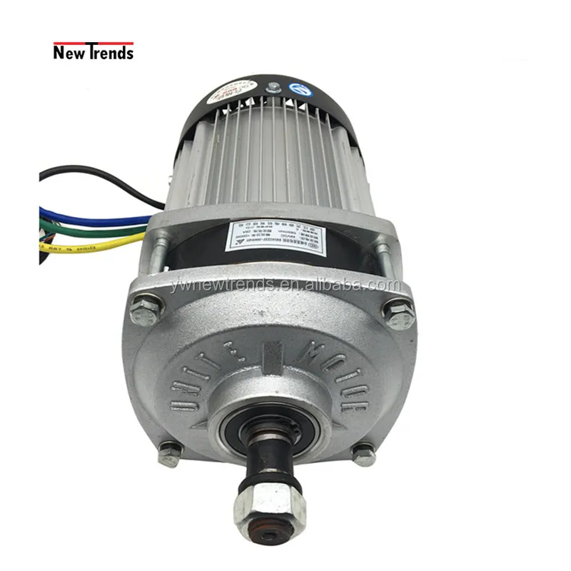 BM1424ZXF  1200 W 48V 60V 72 V  Brushless  DC Motor for  Electric Bicycle Tricycle Track Car Motorized Tricycles