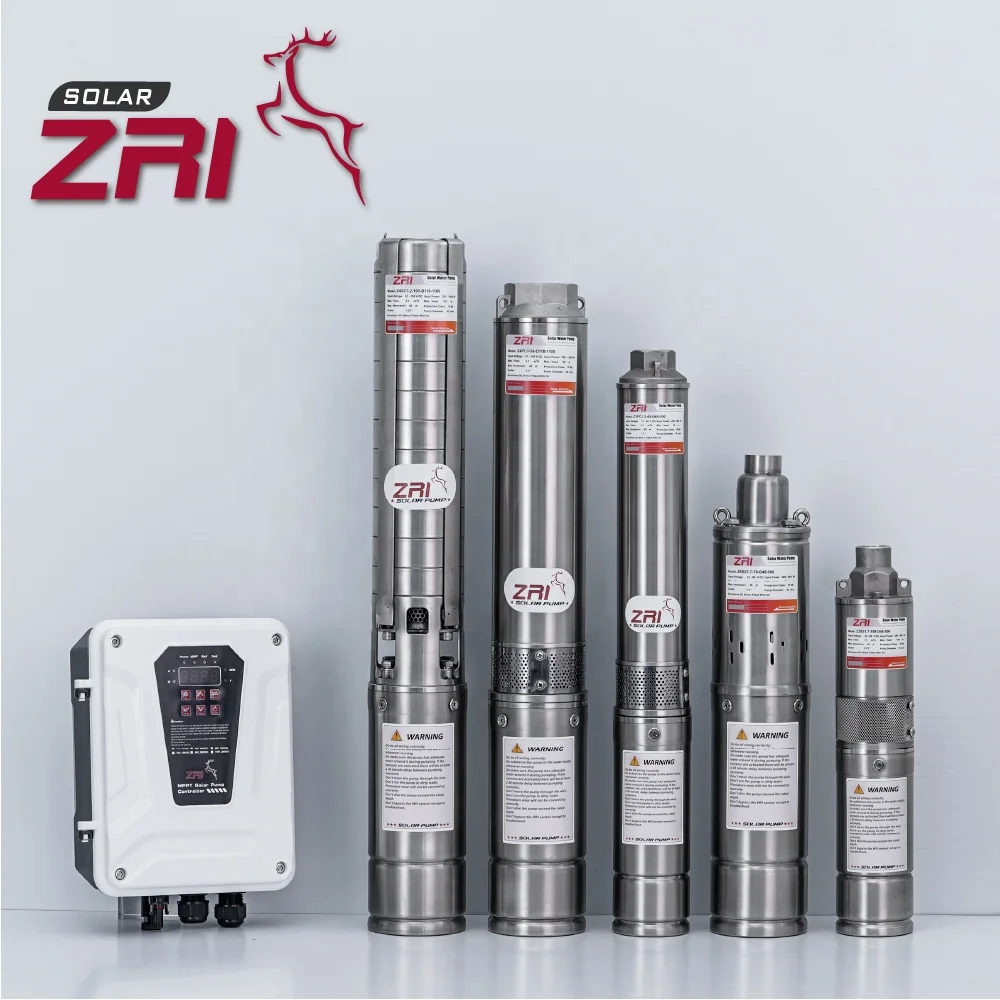 Zri Helical Rotor Pump Solar Smart Home Booster Water Pump For Agriculture Mini