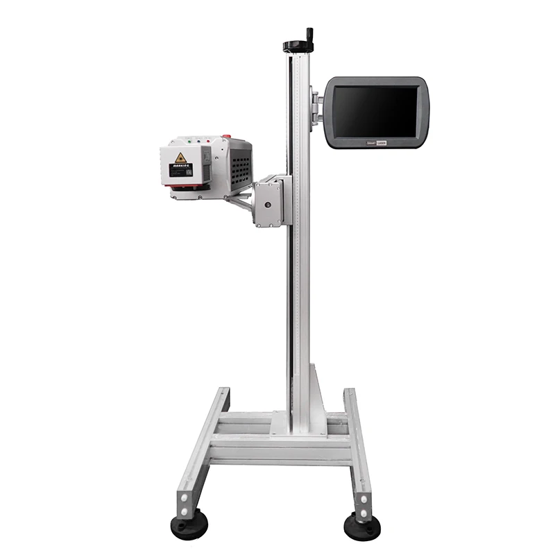 40W CO2 Laser Marking Machine Laser coding and marking system for pharma food & beverage packaging cosmetics electronics medica