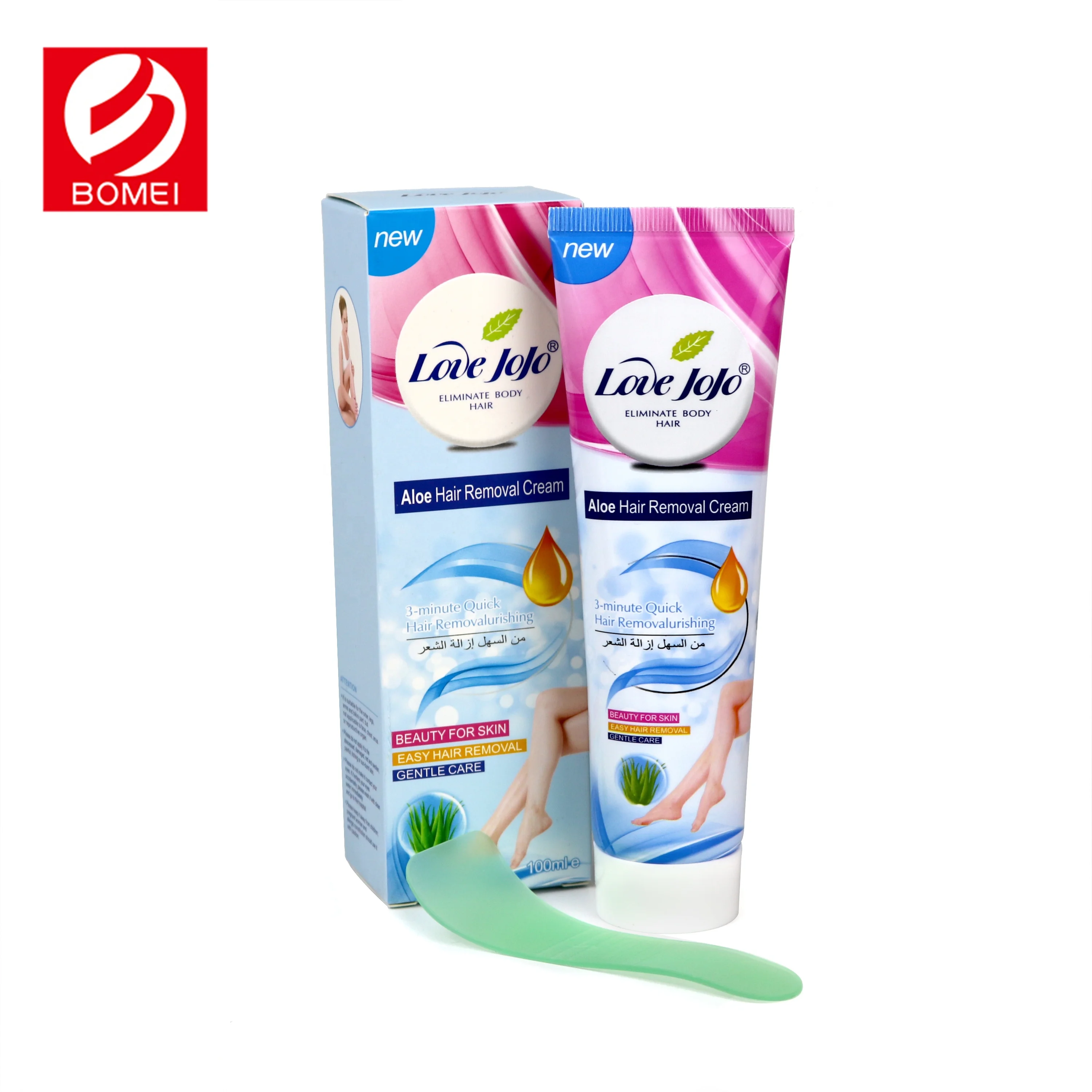 
Best OEM Natural Painless Permanent Aloe Vera Or Rose Hair Removal Cream 