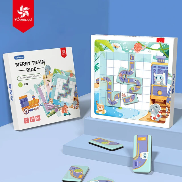 Веселый поезд Pinwheel, Обучающие игрушки, детская настольная игра