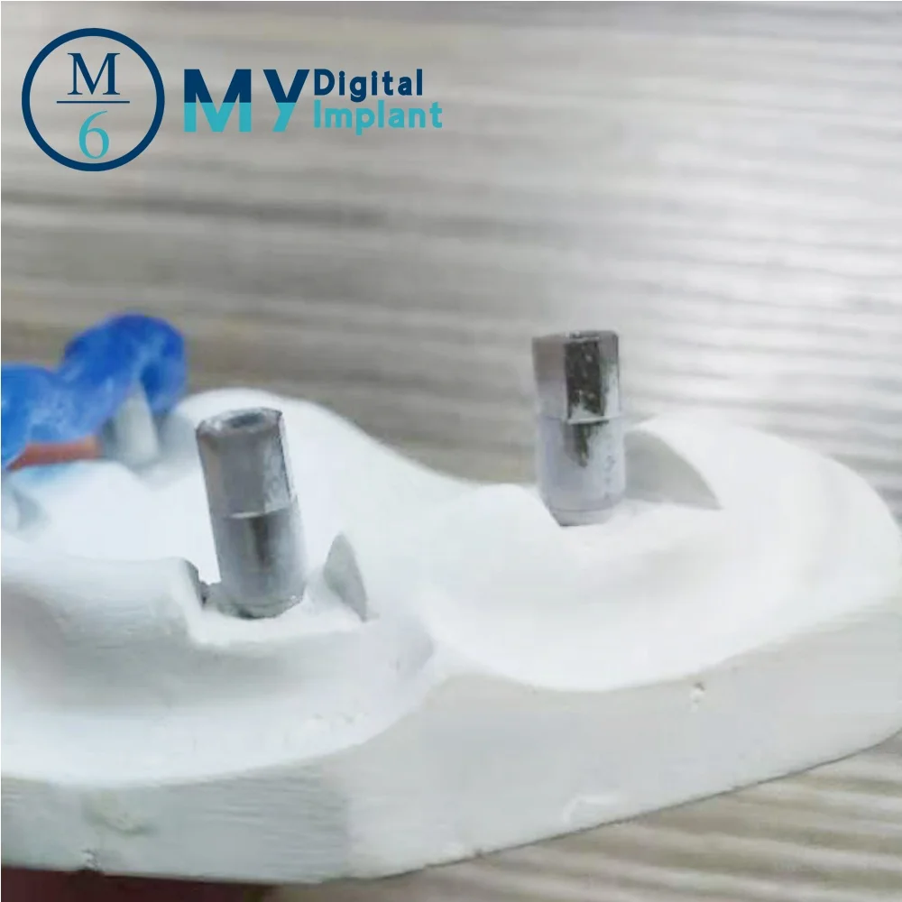 stone model scanbody  made of metal for set-in scanner 3shape CAD / CAM dental