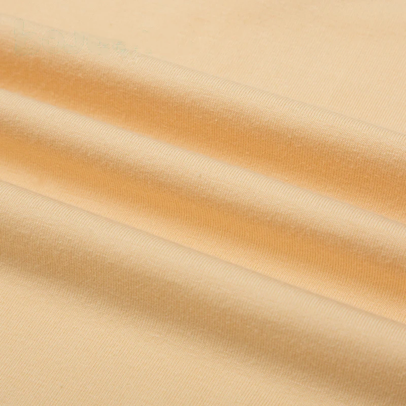 180GSM Combed Knitted 95% Cotton 5% Spandex Lycra Stretch Single Jersey Fabric For Underwear Tshirt Clothing