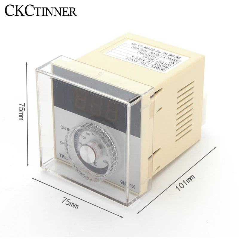 High Quality Ssr 50/60hz Ac110v 220v 380v Smart Temperature Heater Controller TED-2001