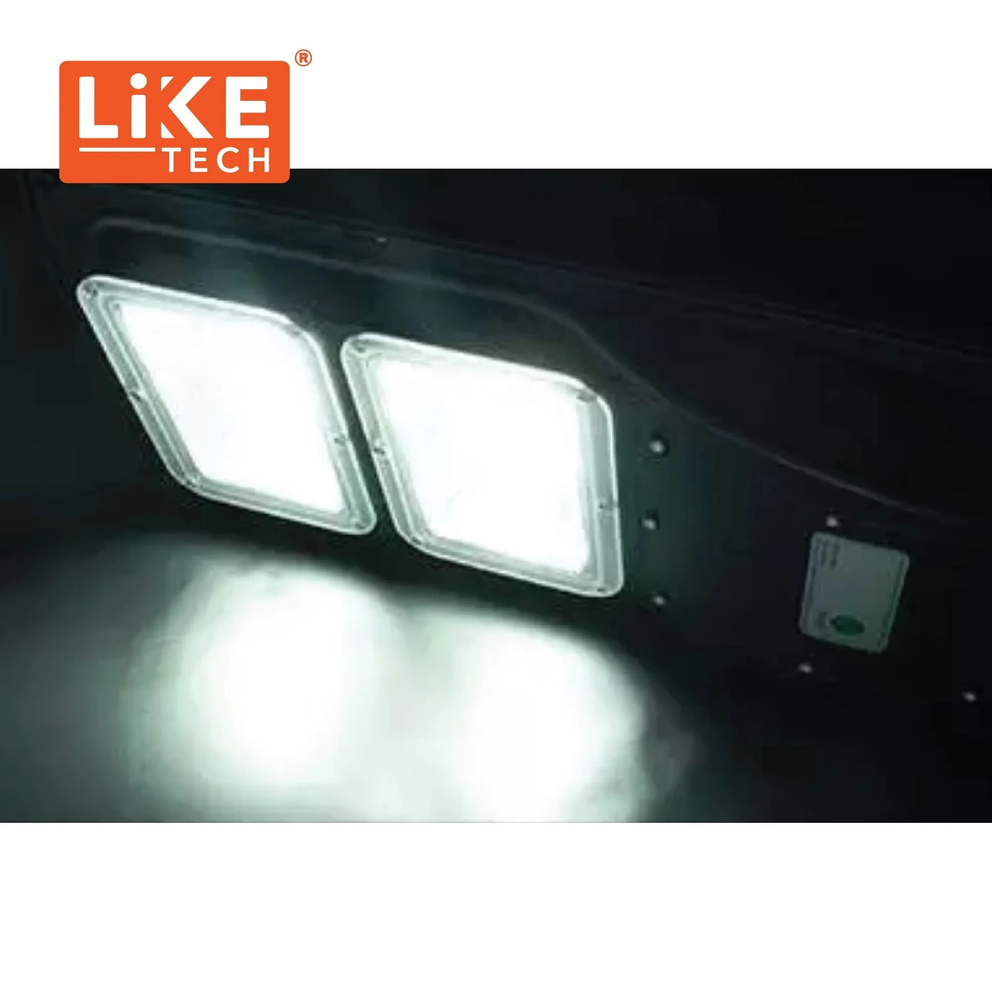 Светодиодный интегрированный уличный фонарь LikeTech 60 Вт солнечная мощность 100 лм/Вт дешевый но высококачественный IP65