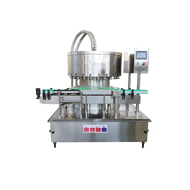 Automatic liquid filling machine wine rotary filling machine suitable for glass bottles PET bottles