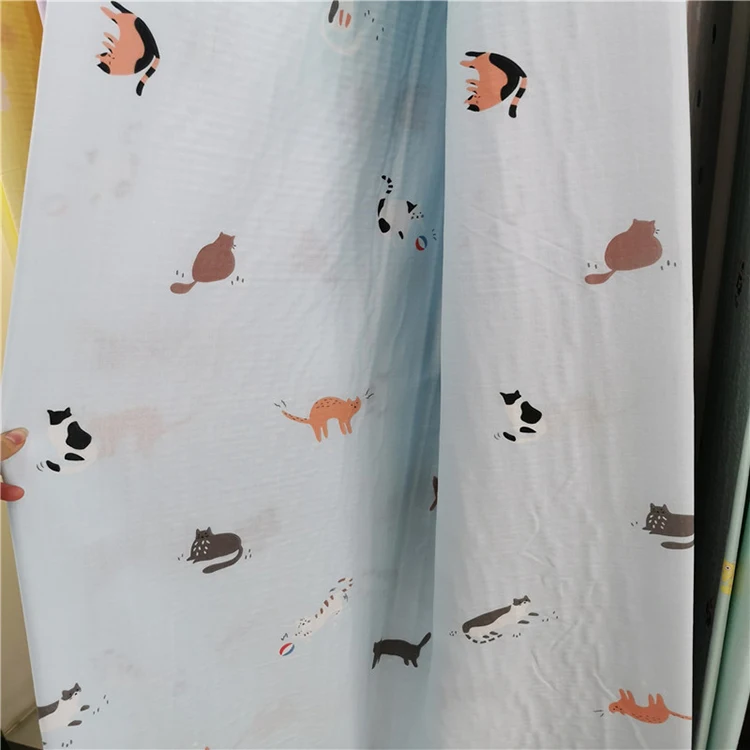 Wholesaler  Customization Printed 100% Cotton Twill Printed Cotton Fabric for Bed Linen OEM Order
