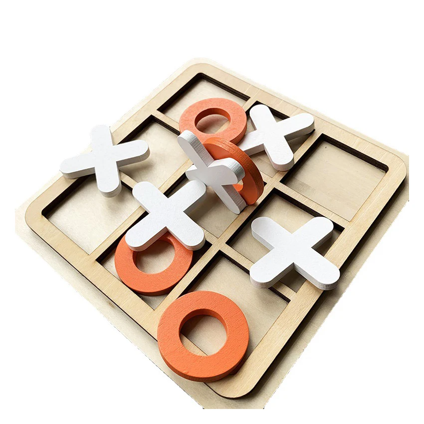 Лидер продаж на Amazon настольная игра Tic TAC Toe досуг интеллектуальная семейная забавная шахматы для родителей и детей