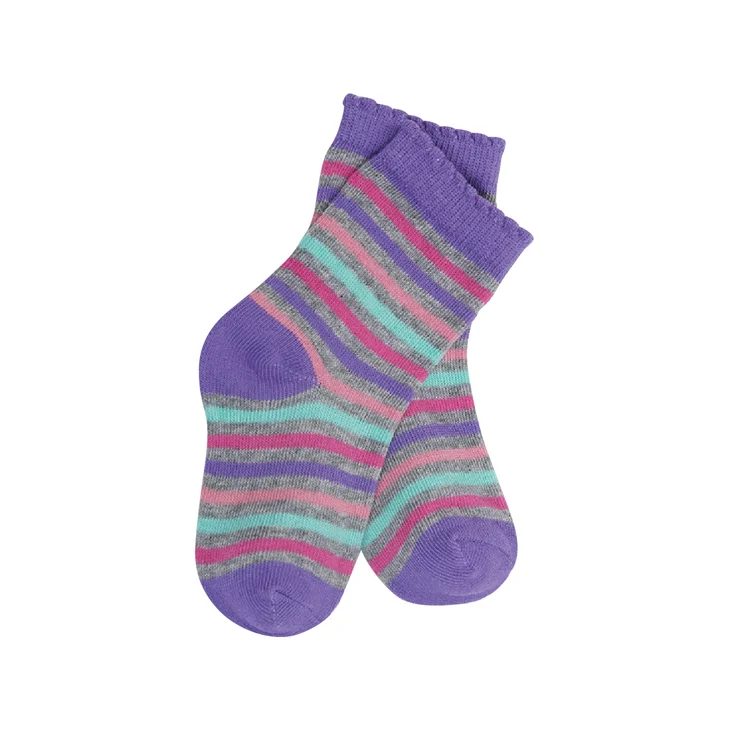 New Design Top Quality Girls Children Socks Cotton Knitted Slouch Socks For Children