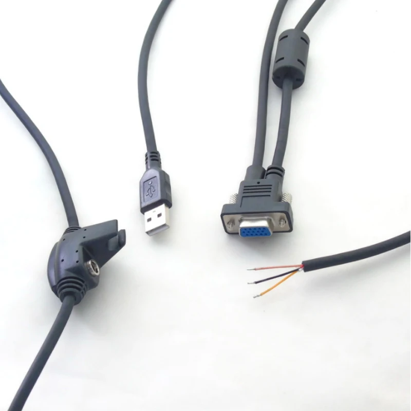 Honeywell MS4980 3310G 3310G-EIO Industrial Barcode Scanner USB RS232 Cable