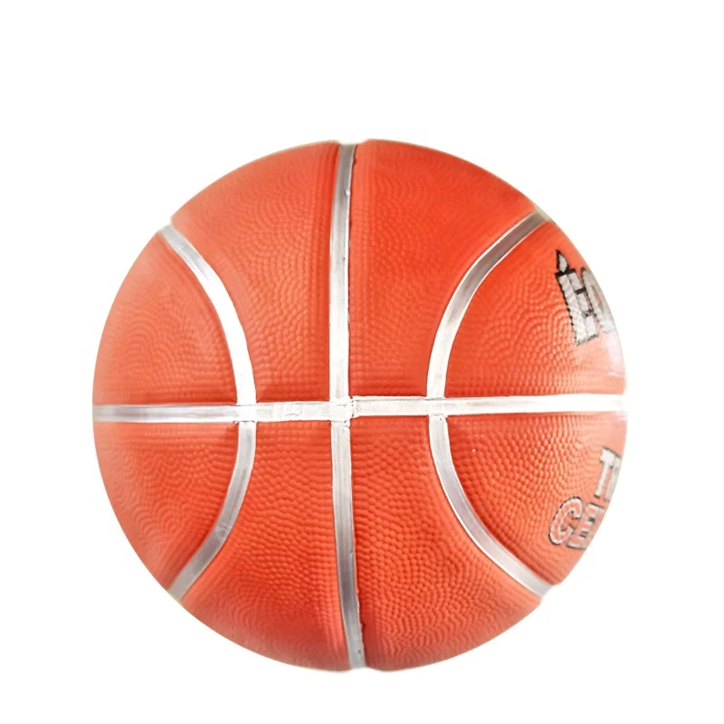 Factory Promotion Basket Ball Foaming Size 7 Deep Channel Rubber Basketball Ball