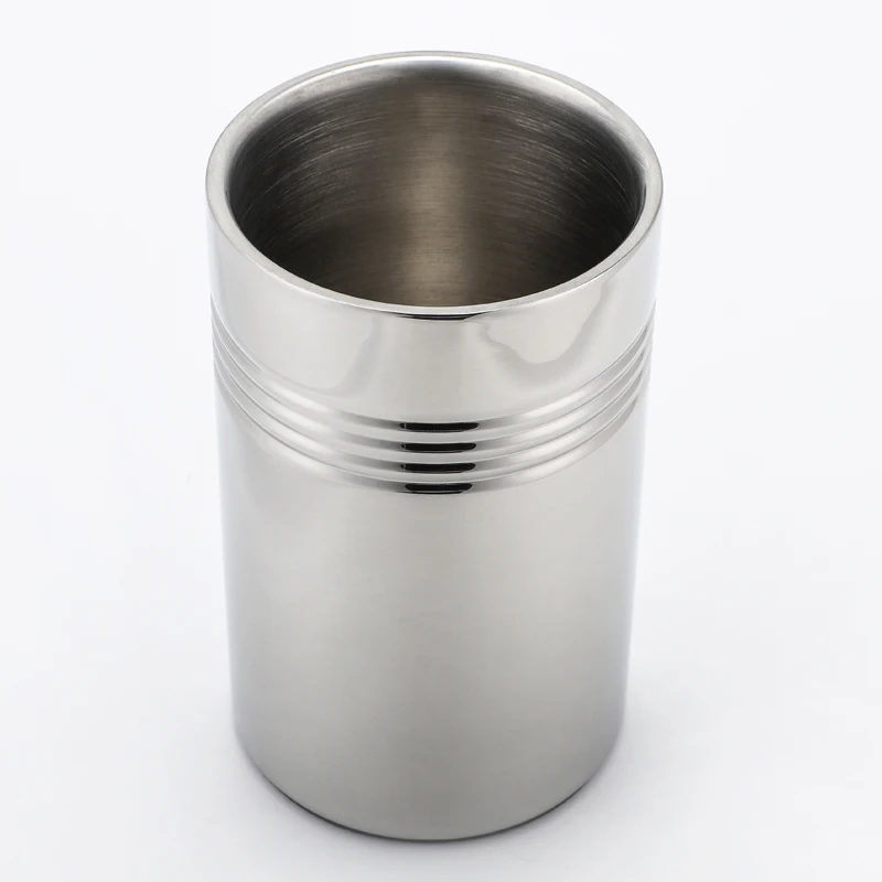Factory Champagne Wine Bottle Insulated Stainless Steel Beer Ice Bucket Wine Chiller