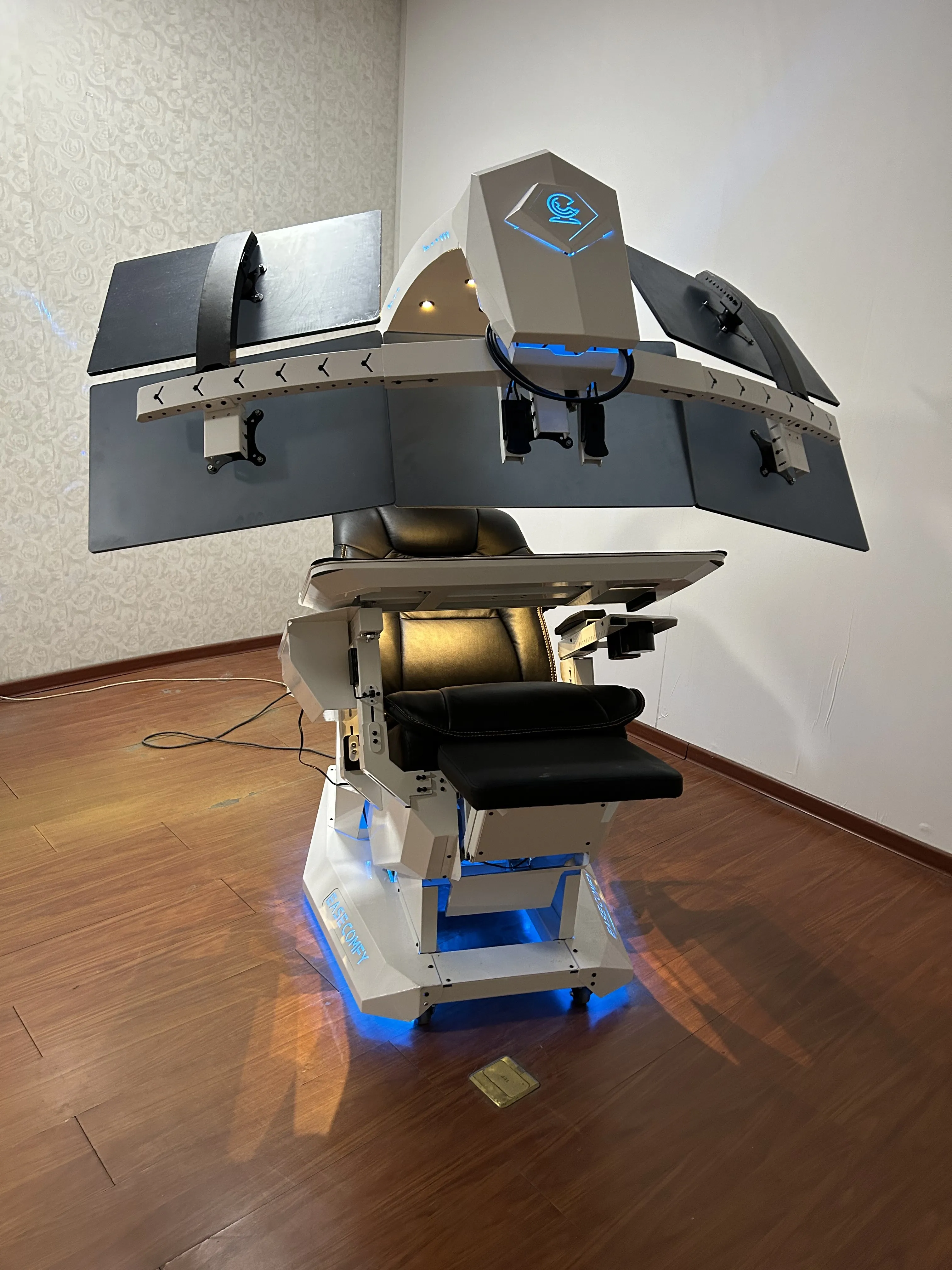 EASECOMFY T2 THRONE  zero gravity recline chair cockpit comfortable  adjustable chair workstation gaming cockpit for monitors