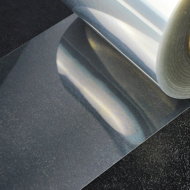 Plastic Rigid Offset Printing Clear PET Film Roll for sale