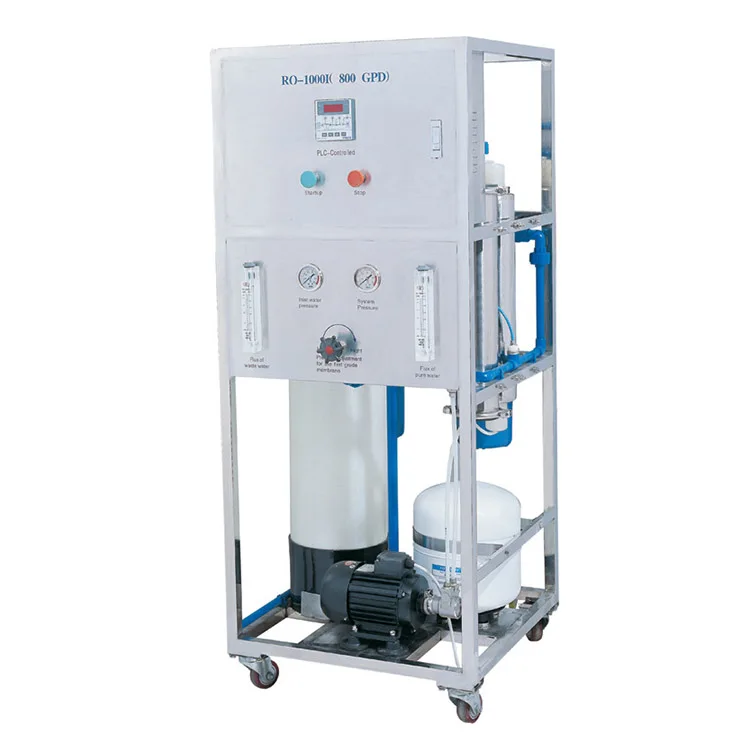 UV water filters system 250L reverse osmosis drinking water treatment plant filtration machine