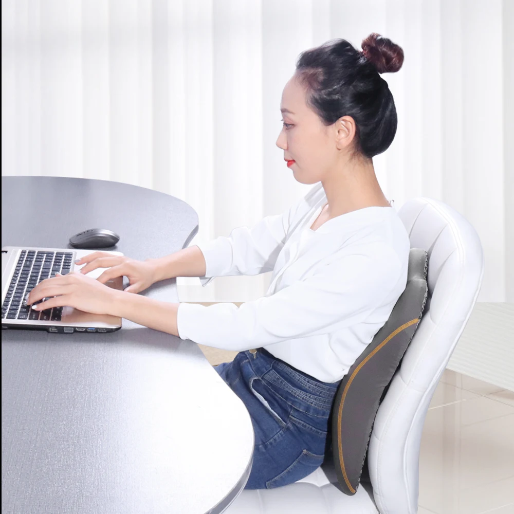 Orthopedic Comfort Wheelchair Back Rest Pillow Memory Foam Lumbar Support Cushions For Chair