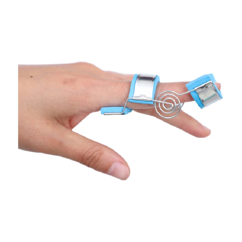 High Quality Metal Aluminum Finger Orthosis Corrector Restoration Medical Finger Splint