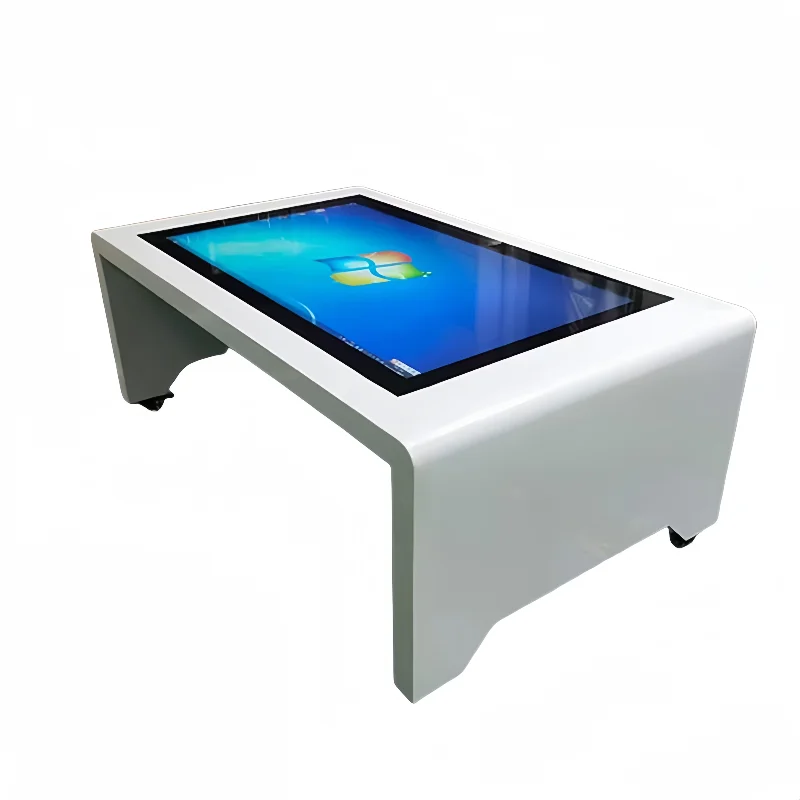 55 inch T972 infrared touch Android 9.0 smart digital interactive price multi-touch screen coffee shop education dining table