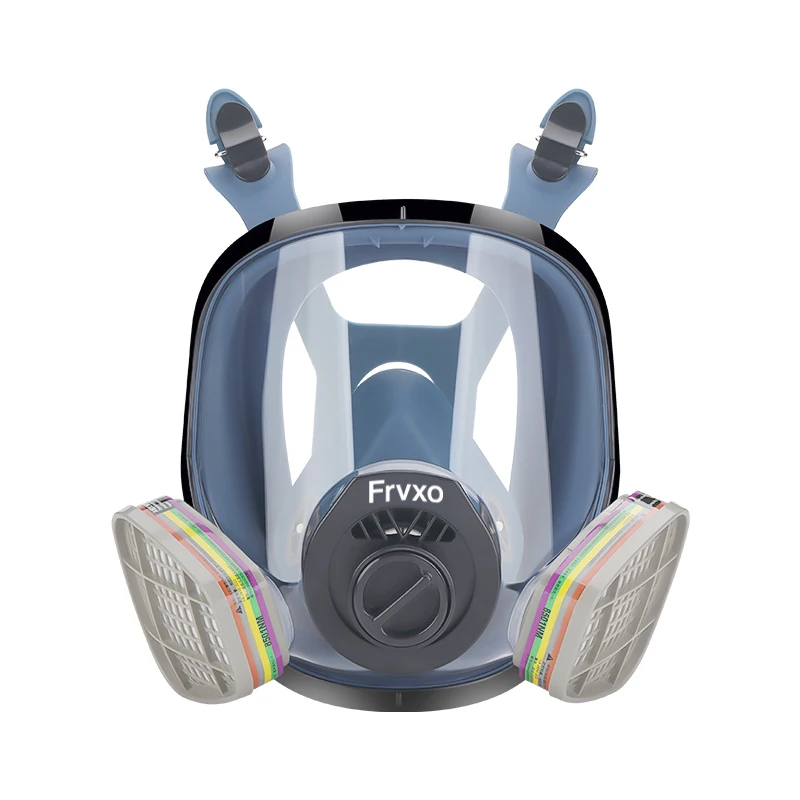 Full Face Gas Masks Survival Nuclear and Chemical with 40mm Activated Carbon Filter