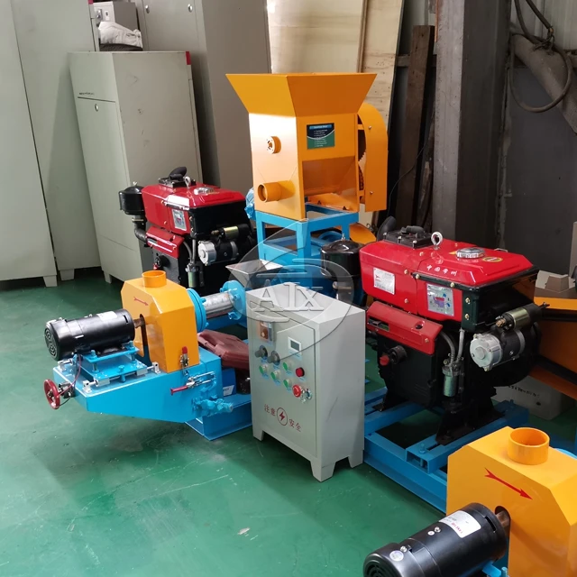 China manufacturer supply fish feed machine/fish float meal pellet machine