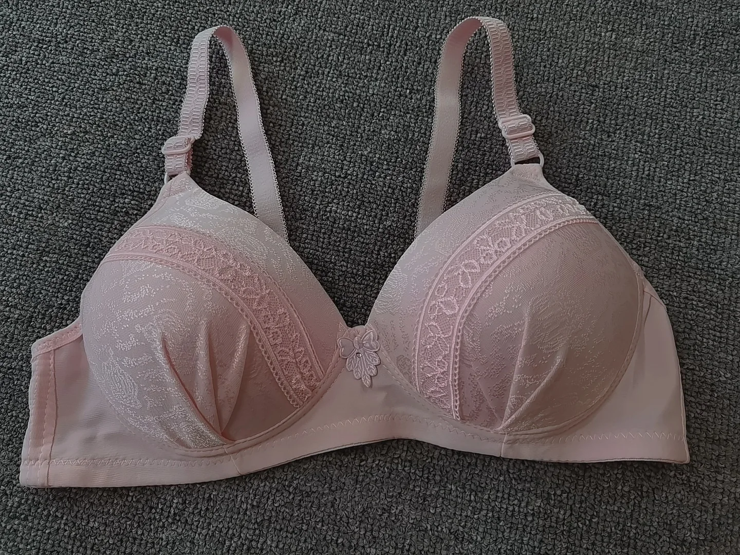 Комплект нижнего белья из прозрачного сетчатого бюстгальтера и трусиков