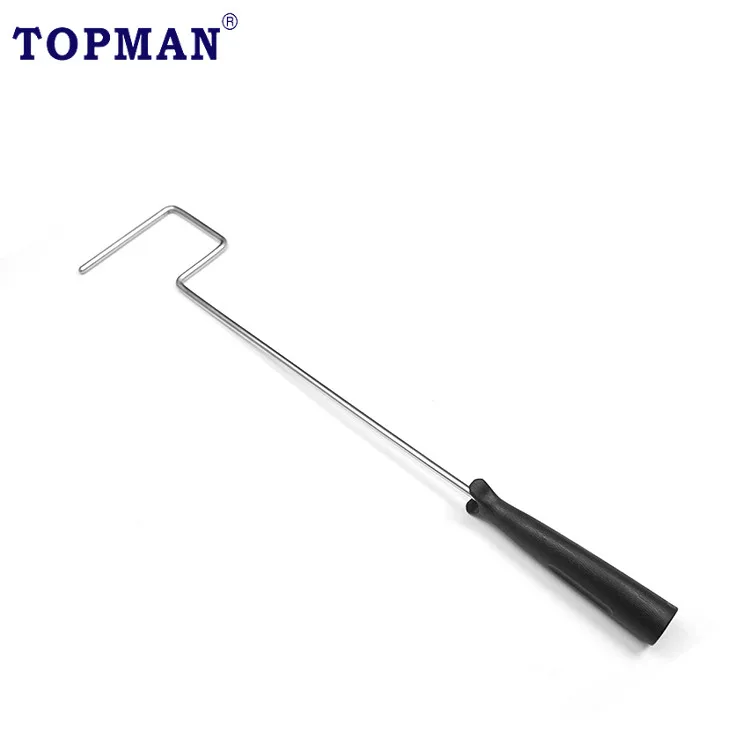 4inch x 12inch  angle paint roller frame fit for all mini rollers American plastic handle with screw fit