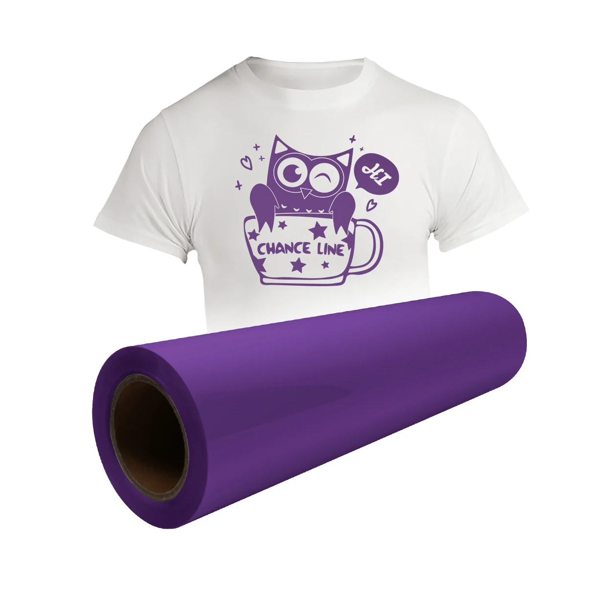 Heat transfer vinyl smooth easyweed PU plain dress iron on material for shirt print DIY