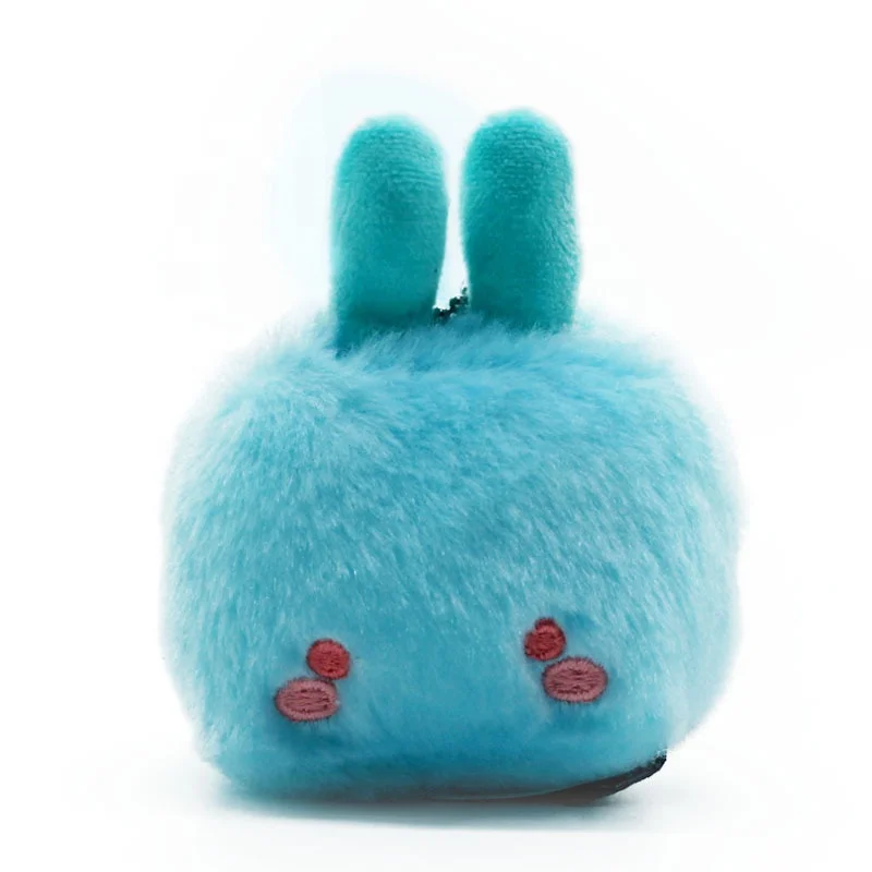 Geometric monster plush pendant doll bag  key small cute toys mobile phone ornaments toys car plush keychain for men and women