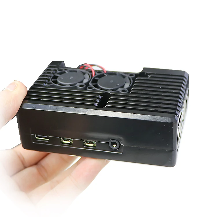 Алюминиевый пластиковый корпус raspberry 3 4 Модель B, охлаждающий корпус raspberry pi raspberry 4