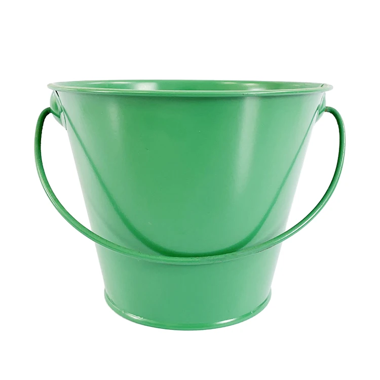 Green or customized fine workmanship pails barrels pochette pail in water