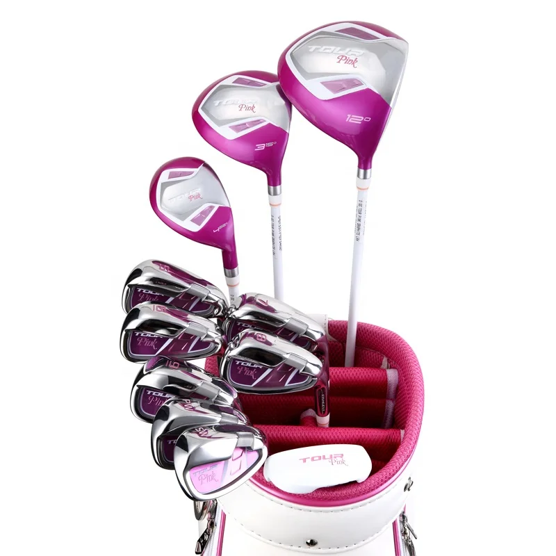 Китайский завод, профессиональный женский полный комплект для гольф-клубов