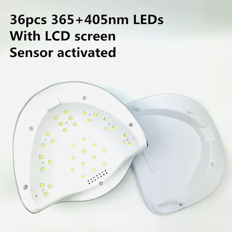 
Shangyu Best Professional Electric Sun X5 Plus Holographic Gel Curing Hybird Uv Led Nail Lamp 54Watts For Dryer Gel Polish Light 