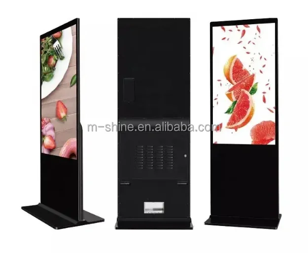 M-Shine P4 уличный цифровой полноцветный напольный стенд рекламный монитор умный экран видео настенный водонепроницаемый светодиодный дисплей вывески